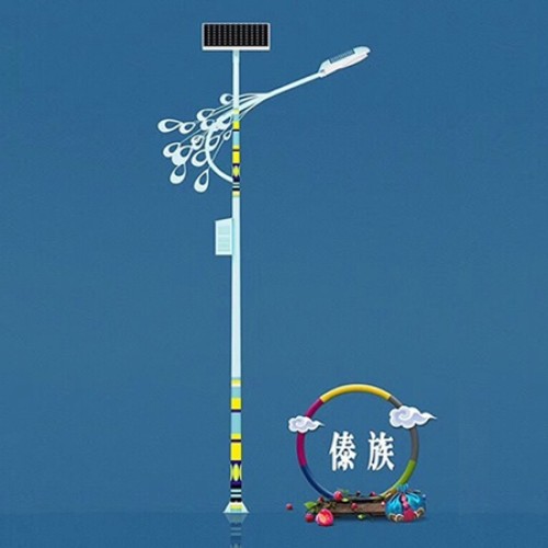 太阳能民族特色路灯
